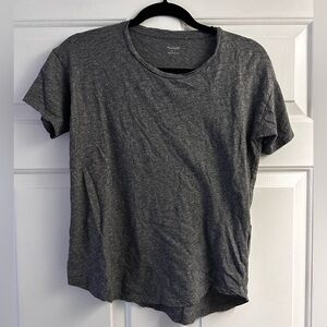 Madewell Charcoal Short Sleeve Tee